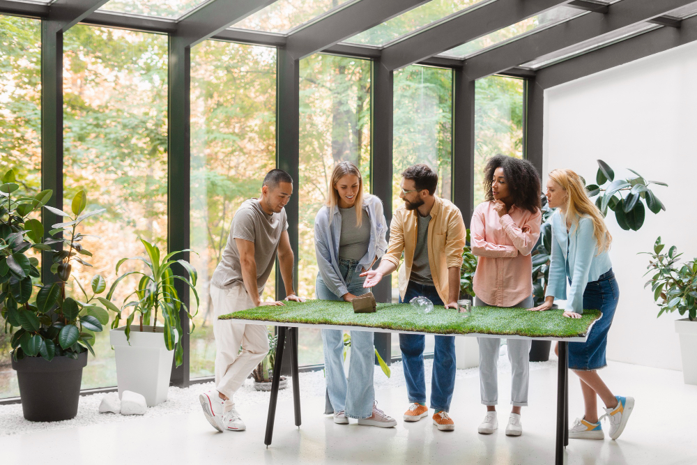 Glass Garden Office